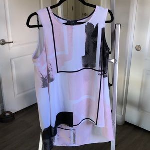 Alfani sleeveless tunic top